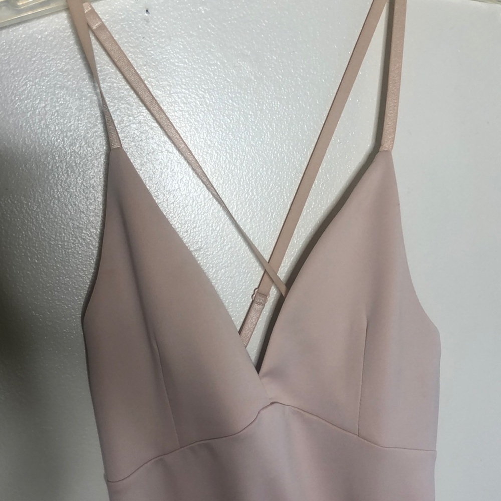 Cute pink mini dress